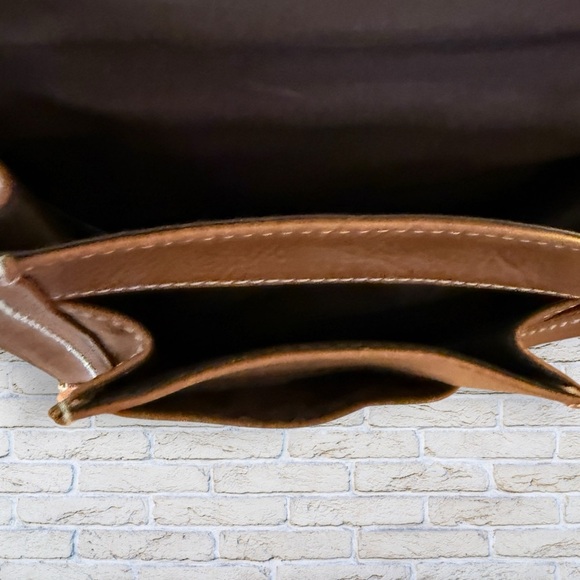 BOC Brown Faux Leather Crossbody Bag - Picture 6 of 6